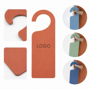Soft-Touch Silicone Door Hangers - Flexible Vibrant Door Signage